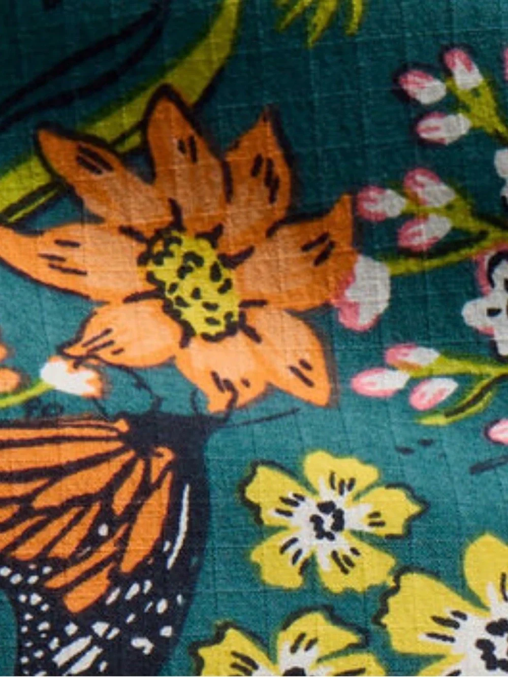 NWT Duluth Trading Midnight Green  Monarchs Heirloom Gardening Bib Overalls XL - Picture 5 of 7